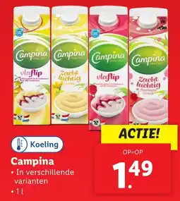 Lidl Campina aanbieding