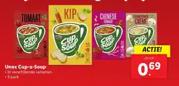Lidl Unox Cup a Soup aanbieding