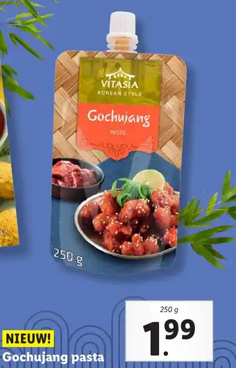 Lidl Gochujang pasta aanbieding