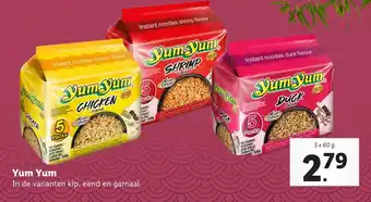 Lidl Yum Yum aanbieding