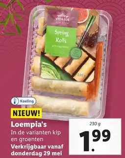 Lidl Loempia's aanbieding