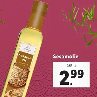 Lidl Sesame oil aanbieding