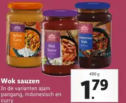 Lidl Wok Sauce aanbieding