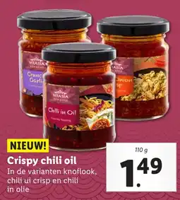 Lidl Crispy chili oil aanbieding