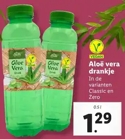 Lidl Aloë vera drankje aanbieding