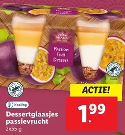 Lidl Dessertglaasjes passievrucht aanbieding