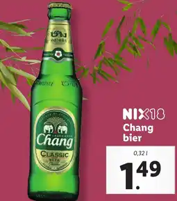 Lidl Chang bier aanbieding