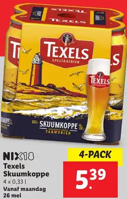 Lidl Texels Skuumkoppe aanbieding