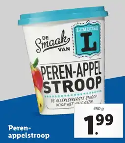 Lidl Peren appelstroop aanbieding