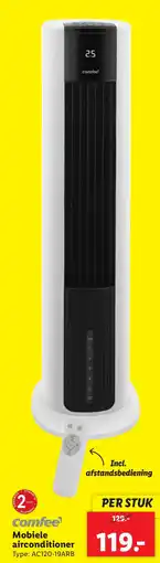 Lidl Comfee Mobiele airconditioner aanbieding