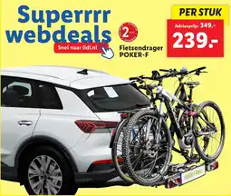 Lidl Fietsendrager POKER-F aanbieding
