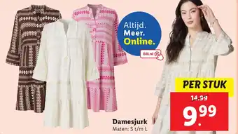 Lidl Damesjurk aanbieding