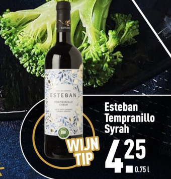 ALDI Esteban Tempranillo Syrah aanbieding