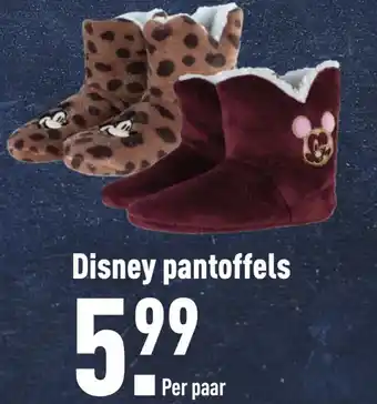 ALDI Disney pantoffels aanbieding