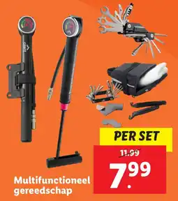 Lidl Multifunctioneel gereedschap aanbieding