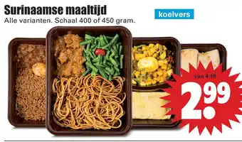 Dirk Surinaamse maaltijd aanbieding