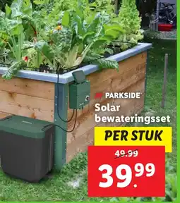 Lidl Parkside Solar bewateringsset aanbieding