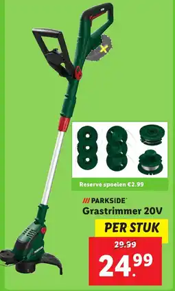 Lidl Parkside Grastrimmer 20V aanbieding