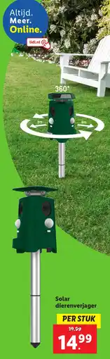 Lidl Solar dierenverjager aanbieding
