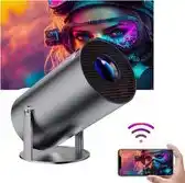 Bol.com Mini beamer - Mini projector - Mini beamer smartphone - Mini beamer met wifi en bluetooth aanbieding
