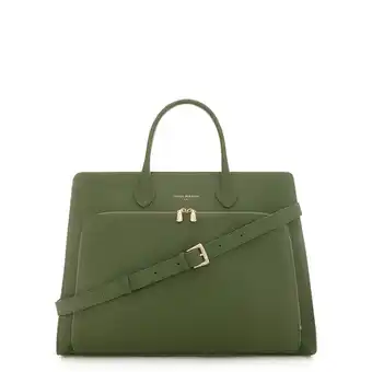 Douglas Isabel Bernard Handtas Isabel Bernard Honoré Nadine groen - kalfsleer aanbieding