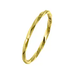 Douglas Lucardi Ring Zilver - goudkleurig aanbieding