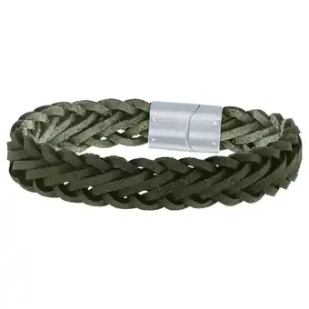 Douglas Lucardi Armband Leer aanbieding