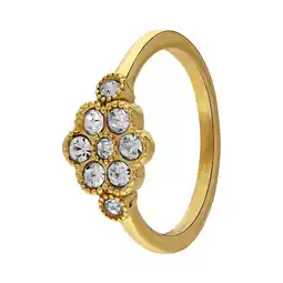 Douglas Lucardi Ring Staal - Vintage - Goudkleurig aanbieding
