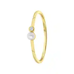 Douglas Lucardi Ring Zilver - goudkleurig aanbieding