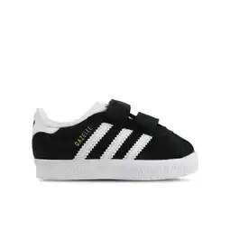 Foot Locker Adidas Gazelle Unisex Schoenen - Zwart - Maat: 20 - Leer - Foot Locker aanbieding