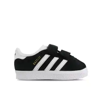 Foot Locker Adidas Gazelle Unisex Schoenen - Zwart - Maat: 20 - Leer - Foot Locker aanbieding