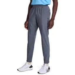 Foot Locker Under Armour Launch Heren Broeken - Grijs - Maat: M - Poly Woven - Foot Locker aanbieding