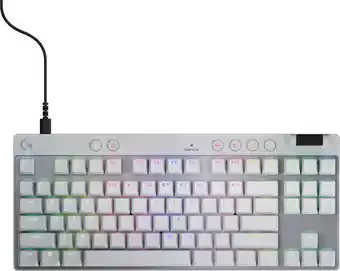 Coolblue Logitech G Pro X TKL Rapid Gaming Toetsenbord Wit Qwerty aanbieding