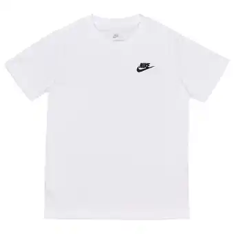Foot Locker Nike Emb Futura Lbr Unisex T-shirts - Wit - Maat: 122 - 128 CM - Foot Locker aanbieding
