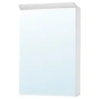 IKEA TreasjÖn Spiegelkast 1 deur/inb verlichting, 50x17x75 cm aanbieding
