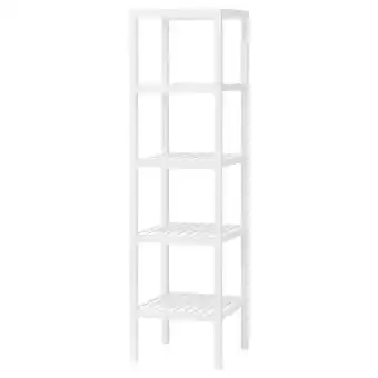 IKEA Muskan Stellingkast, wit, 37x140 cm aanbieding