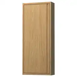 IKEA ÄngsjÖn Bovenkast met deur, eikenpatroon, 40x15x95 cm aanbieding