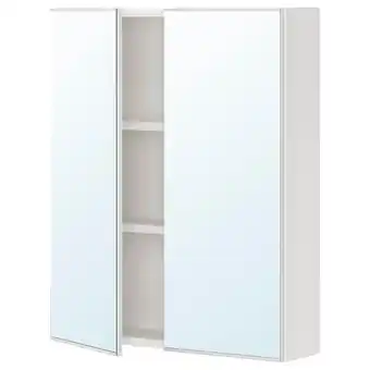 IKEA Enhet Spiegelkast met 2 deuren, wit, 60x17x75 cm aanbieding