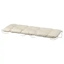 IKEA Kuddarna Bankkussen, buiten, licht grijsbeige, 120x40 cm aanbieding