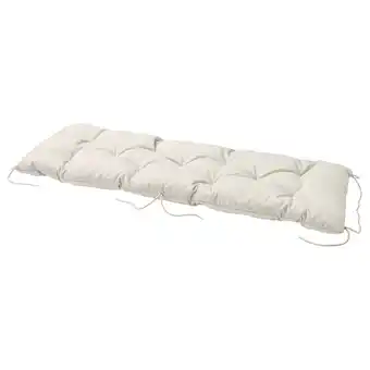 IKEA Kuddarna Bankkussen, buiten, licht grijsbeige, 120x40 cm aanbieding