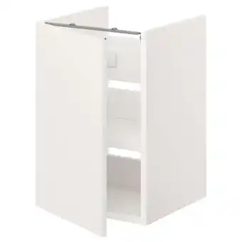 IKEA Enhet Onderkast v wastafel met plank/deur, wit, 40x42x60 cm aanbieding