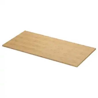 IKEA Ålsken Werkblad, bamboe/fineer, 122x49 cm aanbieding