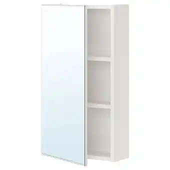 IKEA Enhet Spiegelkast met 1 deur, wit, 40x17x75 cm aanbieding