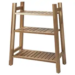 IKEA Storedamm Stellingkast, acacia, 60x71 cm aanbieding