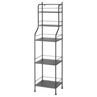 IKEA FrÖsjÖn Stellingkast, zwart, 40x156 cm aanbieding