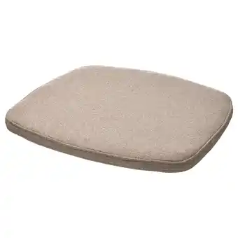 IKEA ÄlvgrÄsmal Stoelkussen, beige, 32.6/31.3x33x3 cm aanbieding