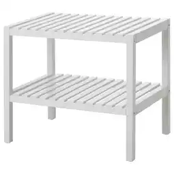 IKEA Muskan Bank, wit, 58x38 cm aanbieding