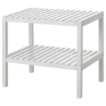 IKEA Muskan Bank, wit, 58x38 cm aanbieding