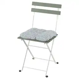 IKEA TÄrnÖ Stoel, buiten, opklapbaar wit/groen/klösan blauw aanbieding
