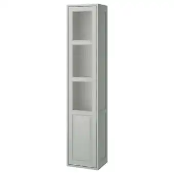 IKEA TÄnnforsen Hoge kast met deur, lichtgrijs, 40x35x195 cm aanbieding